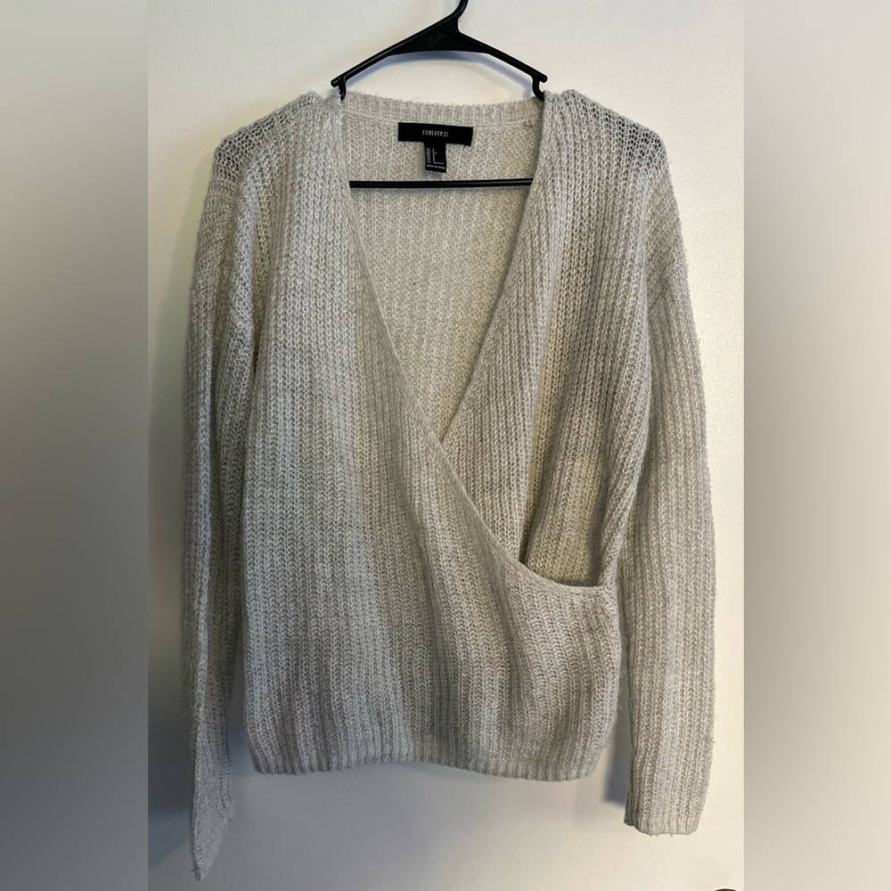Forever 21. Wrap Sweater.